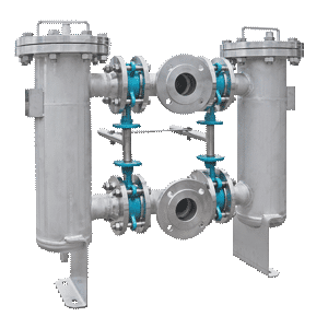 Armaturenfabrik Doppelfilter DN65 Edelstahl Filterbau Siebkorbfilter, Einfachfilter, Industriefilter, Siebe, Industriesiebe