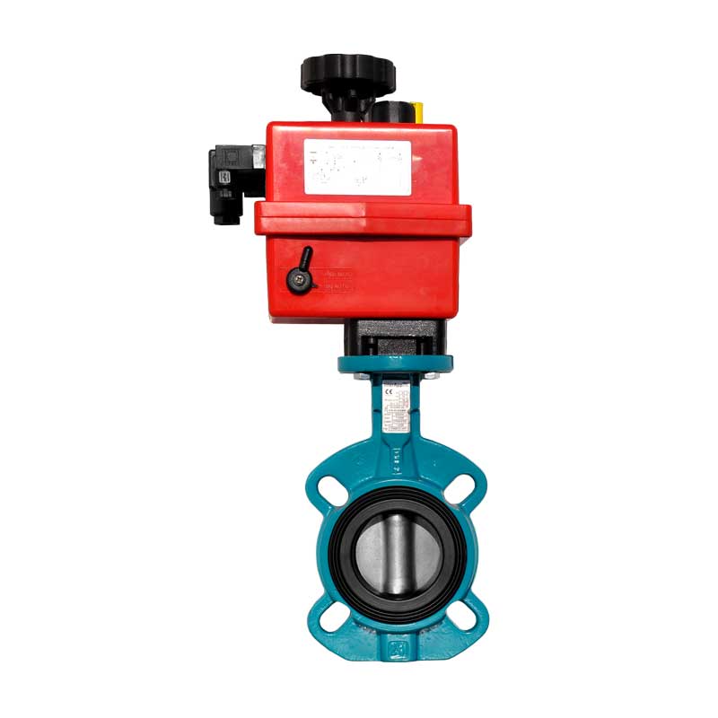 Armaturenfabrik Armatur Absperrklappe Victoria 480, 481, 487 von Gemü mit elektrischer Automatisierung