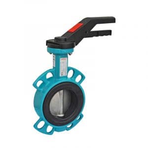 Armaturenfabrik Armatur Absperrklappe Victoria 480, 481, 487 von Gemü mit Handhebel, Sphäroguss, weichdichtend, Zwischenflasch Wafer, Endklappe Lug,