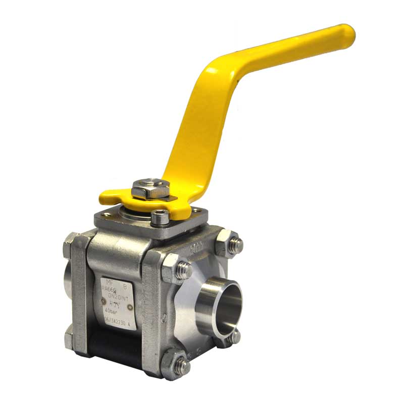 Armaturenfabrik Armatur_Kugelhahn Modularer Aufbau Mecafrance RA57 RA66 Hangeregelt Schweissende Automatisierbar pneumatischer elektrischer Antrieb Darstellung