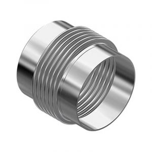 Armaturenfabrik Axial Kompensator Typ 206-210 Edelstahl mehrlagige Ausführung ohne Innenleitrohr mit Anschweißenden, Kompensator für Temperaturausgleich und Hochdruckanwendungen