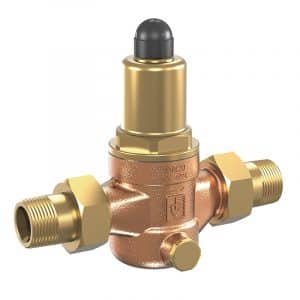 Armaturenfabrik Druckminderer Membran Ventil Rotguss Schmutzfaenger nicht steigende Spindel Typ 681 Goetze - Rotguss, Membranventil mit Schmutzfänger für Wasser und Gase