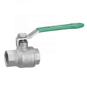 Armaturenfabrik Kugelhahn Edelstahl Typ 835 von Bee, voller Durchgang, silikonfrei, zweiteiliges Gehäuse, 2-teilig, einstellbare Stopfbuchse, Innengewinde, ausblassichere Schaltwelle mit PTFE Dichtung, Verwendung für Wasser, Öl, Druckluft, Kraftstoffe, Lösungsmittel, Dampf, aggressive Medien, Lebensmittel, Getränke
