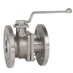 Armaturenfabrik Kugelhahn Flanschkugelhahn Typ 71 ME von BEE, voller Durchgang, Silikonfrei, zweiteiliges Gehäuse, 2-teilig, Aufbauflansch, Flanschanschluss,Stahlguss oder Edelstahl