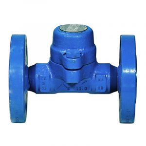 Armaturenfabrik Thermischer Kapsel Kondensatableiter Typ BPC 32 und Entlüfter, Spirax Sarco, Durchgangsform, automatische Entlüftung, Innenteile Edelstahl, selbstzentrisches Kugelventil mit Flansch, Form B, RP-Innengewinde, Schweißende Ausführung