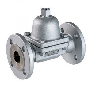 Armaturenfabrik Armatur Thermischer Kondensatableiter Typ BK15 BK45 Gestra mit Bimetallregler aus Stahl, Innenteile aus Edelstahl, automatische Entlüftung, Einbaulage beliebig mit Schmutzsieb, Flansch und Schweißende oder Schweißmuffe