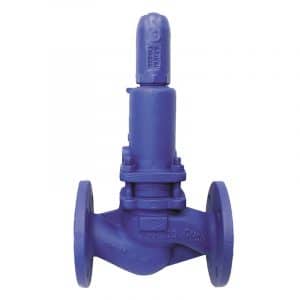 Armaturenfabrik Überströmventil federgesteuert Differenzdruck Regelventil Flansch Fig Typ 753 PRESO Ari Armaturen Überströmventil Typ 753 PRESO – Federgesteuertes Differenzdruck-Regelventil für Industrie