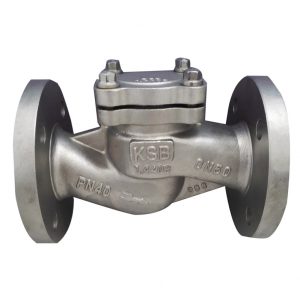 Armaturenfabrik KSB BOACHEM-RXA Flansch-Rückschlagventil aus Edelstahl für aggressive Medien, PN10–PN40, DN15–DN400