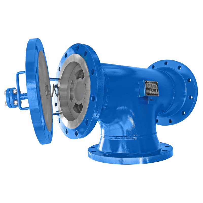 Armaturenfabrik Industriefabrik Schneider Schutzsieb Typ TF in T-Form aus Edelstahl Industriefilter 12Zoll 150lbs mit Sieb