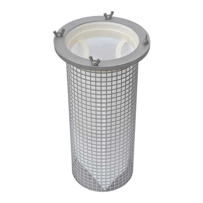 Armaturenfabrik Industriefabrik Schneider Beutelfilter und Kerzenfilter aus Edelstahl für industrielle Flüssigkeitsfiltration, DN25–DN400, PN10–PN40, Industriefilter mit mit Beutel Einsatz und Halterung