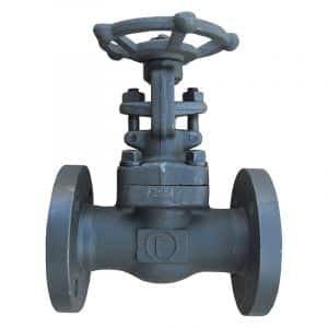 Armaturenfabrik Fromme Armaturen Keilschieber Fig. 034 aus Schmiedestahl P250GH mit metallisch dichtendem Keil, PN40, DN15–DN50, für Hochdruck- und Hochtemperaturanwendungen.