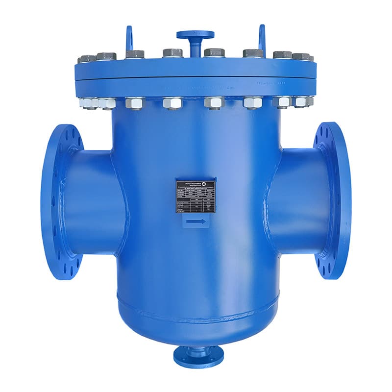 Armaturenfabrik Industriefabrik Schneider Siebkorbfilter Typ SKF in geschweißter Ausführung mit Edelstahl-Sieb, PN6–PN40, DN50–DN1000, für industrielle Anwendungen. Magnetfilter Option