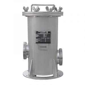 Armaturenfabrik Tankwagenfilter Einfachfilter Milchrohranschluss Edelstahl Schnellverschluss DN200 Hauptrohr, für mobile Anwendungen von Industriefabrik Schneider