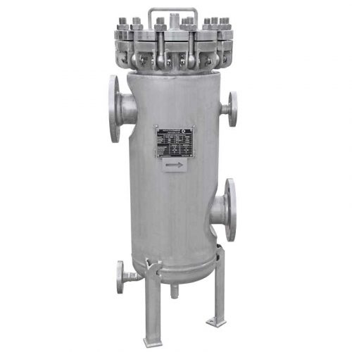 Armaturenfabrik Industriefabrik Schneider Einfach-Schmutzfänger Typ EF in geschweißter Ausführung mit Edelstahl-Sieb, PN6–PN40, DN50–DN500, für industrielle Anwendunge - Heizmantel, Standfüße, Differnzdruckanzeiger, individuelle Anchlüsse